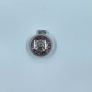 Vintage Danecraft Sterling Silver Roulette Charm